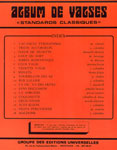 VALSES STANDARDS CLASSIQUES