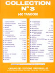 COLLECTION No 3 40 TANGOS