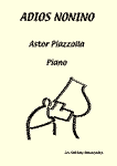 ADIOS NONINO Piano Classique